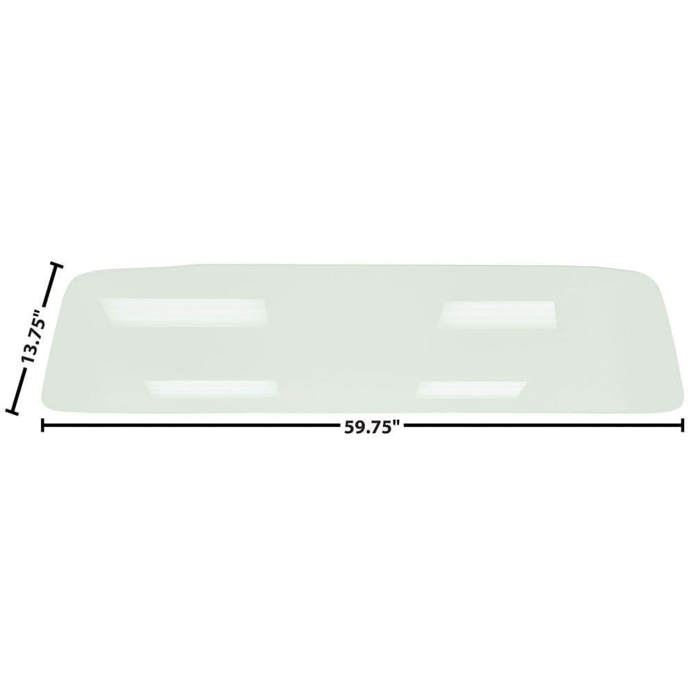 1960-1966 Chevy Pickup Truck Rear Window Large Clear