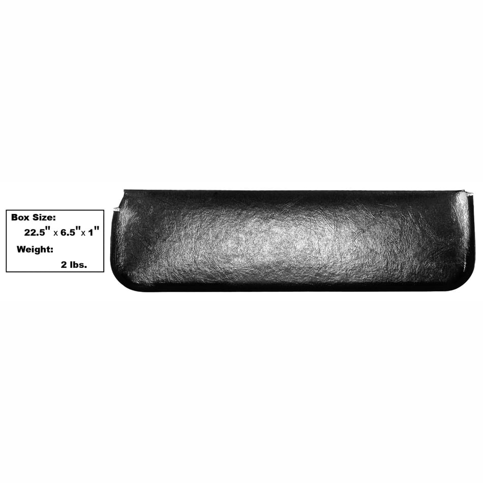1960-1966 Chevy Pickup Truck Sun Visor Pad Black Fits Driver (LH) or Passenger Side (RH)