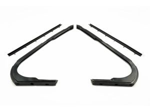 1961-1962 Buick|Cadillac|Chevrolet|Oldsmobile Vent window and rear division channel seals 4pc Set
