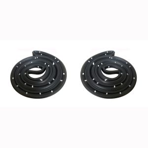 1961-1964 Buick|Chevrolet|Oldsmobile|Pontiac 4 DR Sedan Rear Door 2 PC Weatherstrip Seal Kit - Driver and Passenger-DWP132061