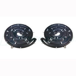 1961-1964 Buick|Chevrolet|Oldsmobile|Pontiac 4 DR Sedan/Wagon Door 2 PC Weatherstrip Seal Kit - Driver and Passenger-DWP131061