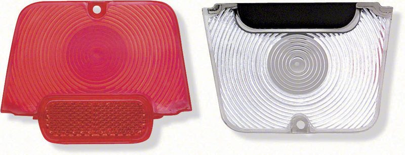 1962-1964 Chevrolet Chevy II Tail Lamp/Back-up Lamp Lense Kit