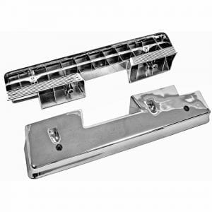 1962-1964 Chevy Impala Arm Rest Base Chrome Pair