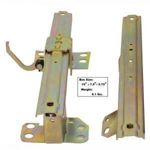 1962-1964 Chevy Impala Seat Track Driver Side (LH) 2 Pc Set