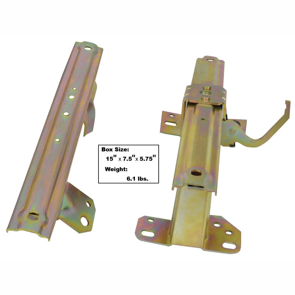 1962-1964 Chevy Impala Seat Track Passenger Side (RH) 2Pc Set