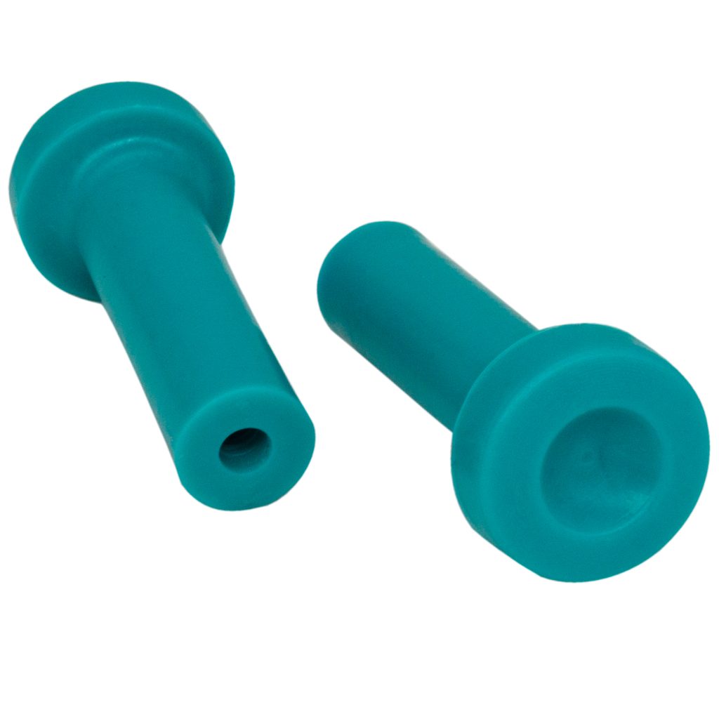 1962-1964 Ford|Mercury Car Door Lock Knob, turquoise rubber