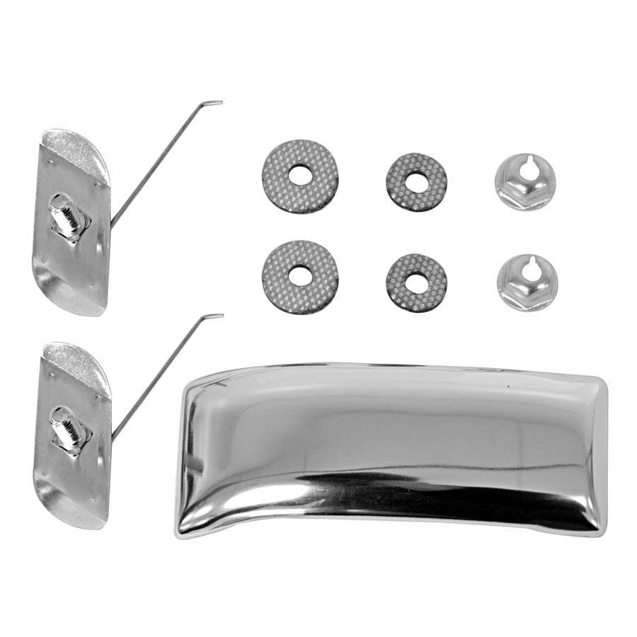 1962-1966 Chevrolet/GMC Pickup Molding Cab Upper Driver Side with Clips