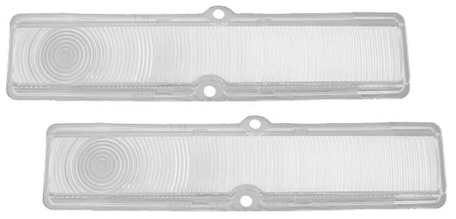 1962 Chevrolet Chevy II Parking Lamp Lenses Clear