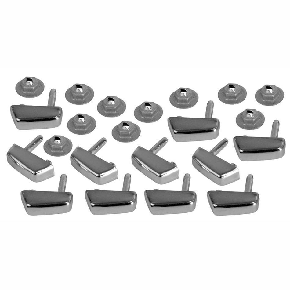 1962 Chevy Impala Grille Top Molding Fasteners