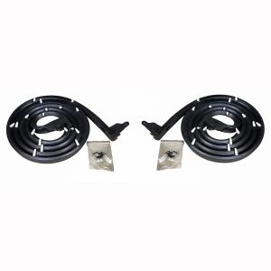 1963-1964 Buick|Cadillac|Chevrolet|Oldsmobile|Pontiac 4 DR Hardtop Door Weatherstrip Seal Kit - Driver and Passenger-DWP151063