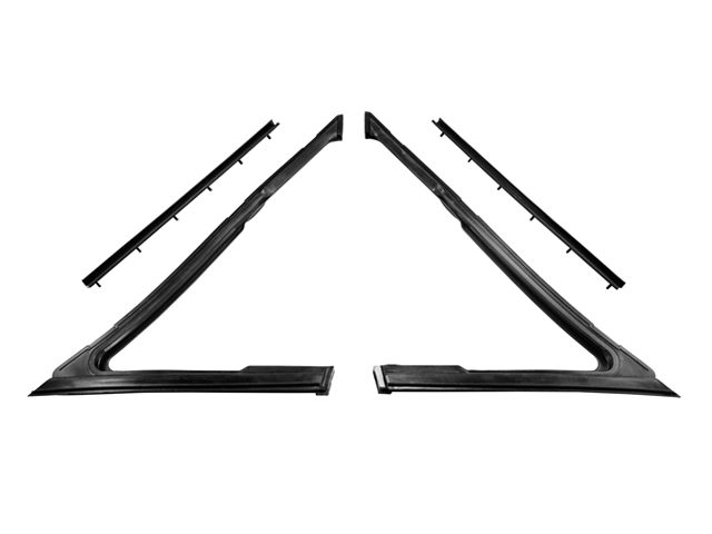 1963-1964 Buick|Cadillac|Chevrolet|Oldsmobile|Pontiac Vent window and rear division channel seals-MMPWR2002-D