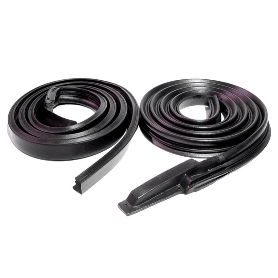 Square Rails Seals 1963-1964 Buick|Chevrolet|Oldsmobile|Pontiac Molded Roof Rail Seals
