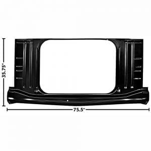 1963-1964 Chevy Impala Trunk Floor Outer Panel
