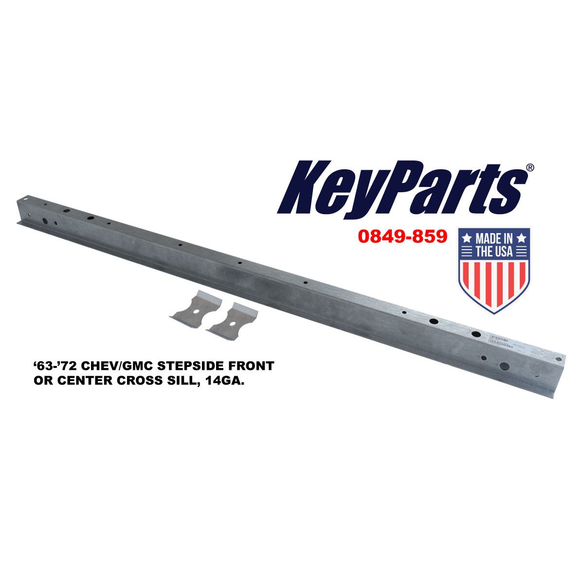 1963-1972 Chevrolet|GMC Pickup Truck Front or Center Cross Sill