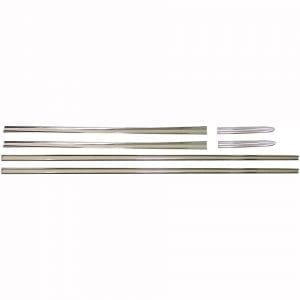 1963 Chevy Impala Body Side Molding Set 6 Pcs