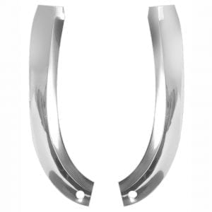 1963 Chevy Impala Eyebrow Molding Lower Pair