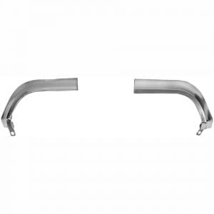 1963 Chevy Impala Eyebrow Molding Upper Pair