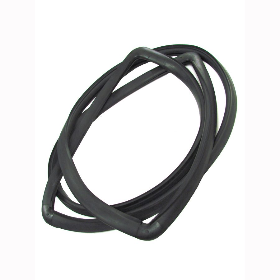 1964-1965 Dodge|Plymouth Coronet|Satellite Convertible Windshield Weatherstrip Seal Works With Chrome Trim-WCRD647A