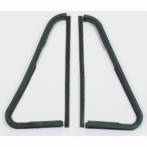 1964-1966 Chevrolet|GMC Panel|Suburban|C/K Pickup Truck Vent Glass Weatherstrip Seal 4 PC Kit - Driver and Passenger-VWK111064