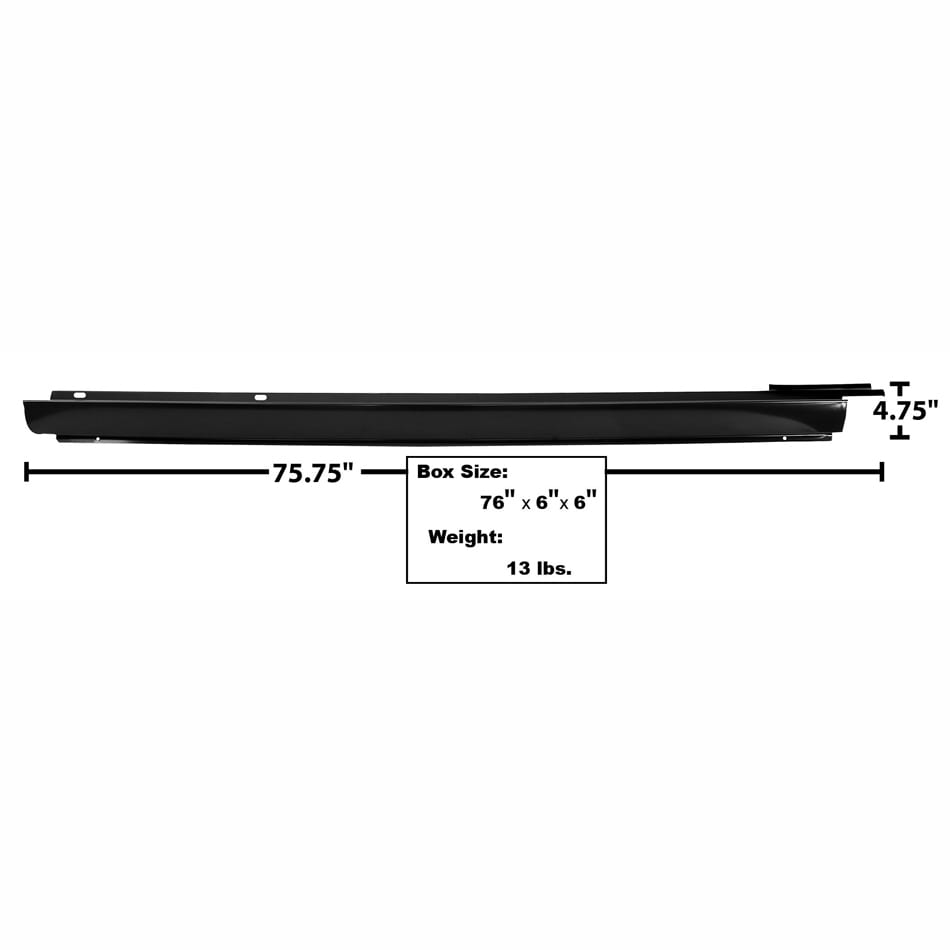 1964-1967 Chevy Chevelle Rocker Panel Outer Passenger Side (RH)