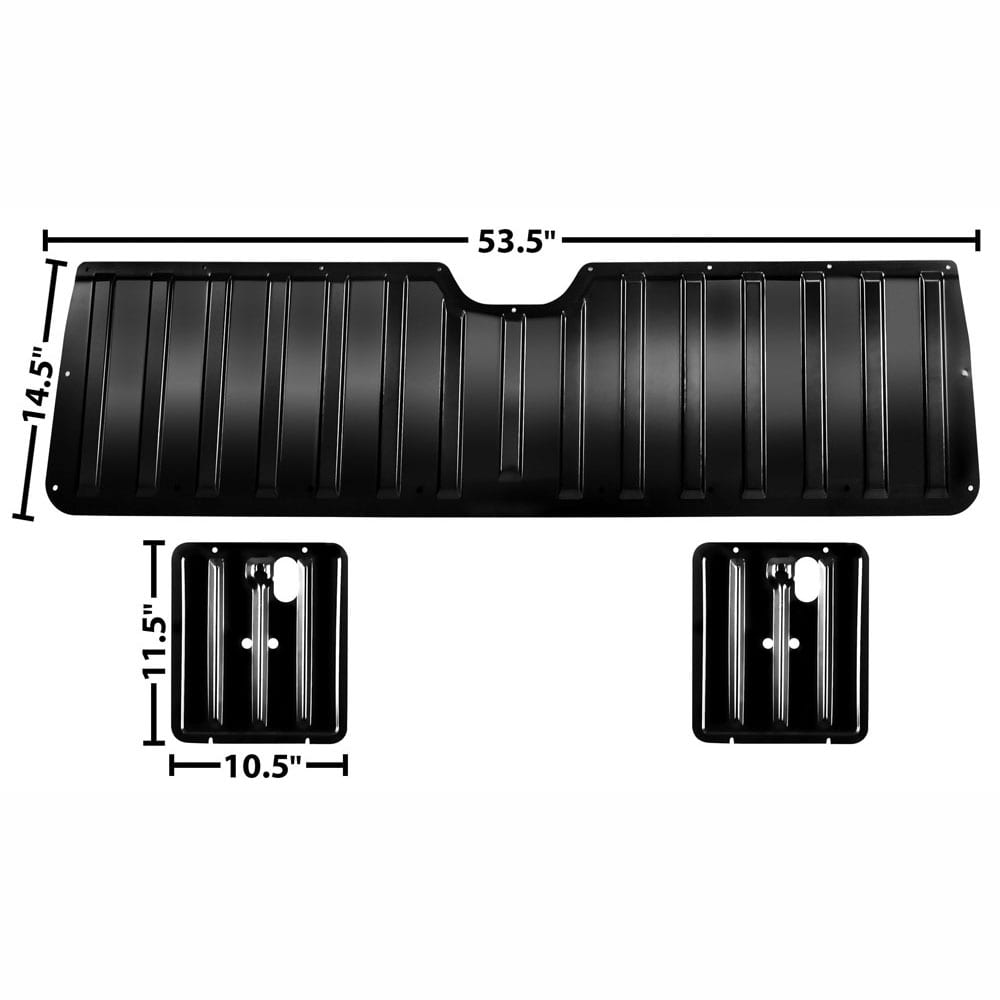 1964-1967 Chevy El Camino Tailgate Inner Panel Set