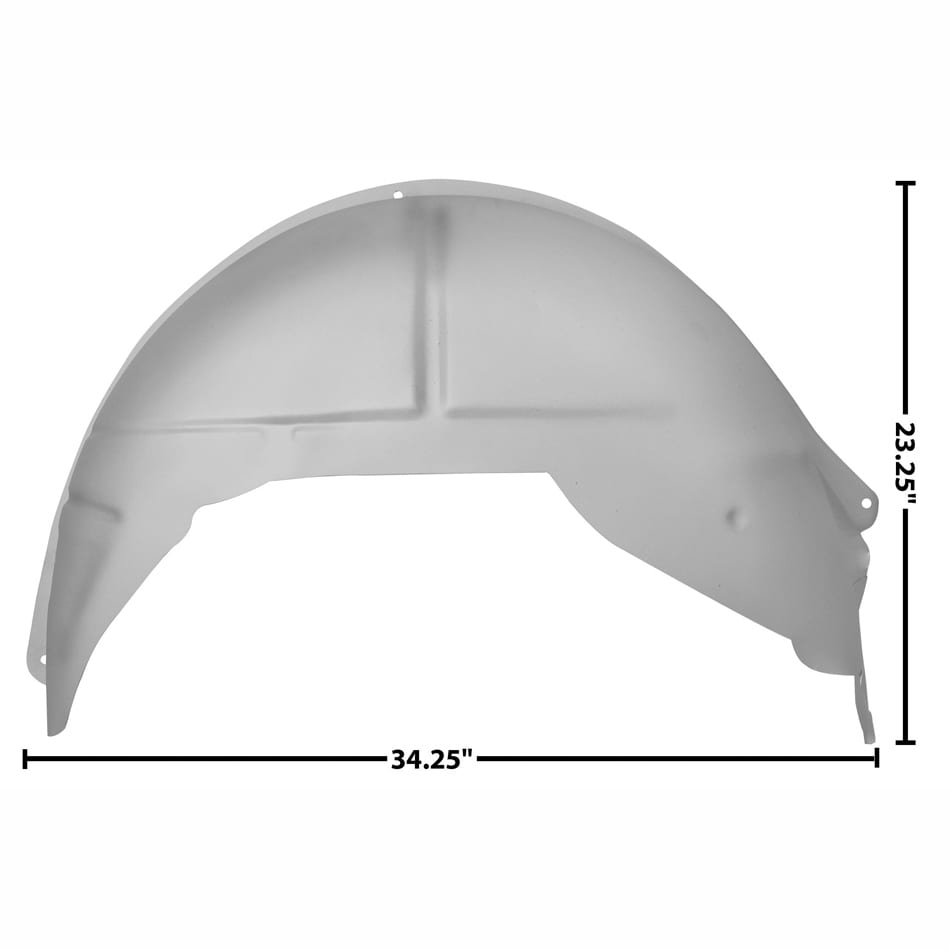 1964-1967 Pontiac GTO Wheelhouse Inner Passenger Side (RH)