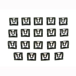 1964-1968 Ford Mustang Rear Window Molding Clip 19 PC Kit-PCK-3299-64