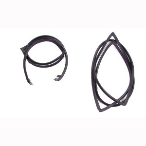 1964-1970 Dodge A100|A108 Van Door Weatherstrip Seal 2 PC Kit - Driver and Passenger-DWP313064