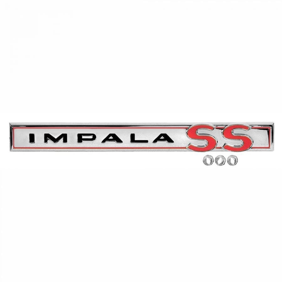 1964 Chevy Impala Emblem Trunk SS