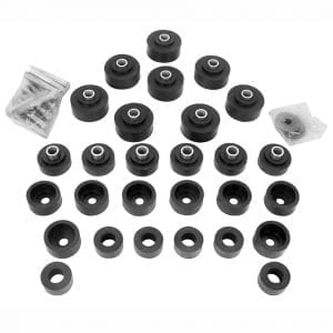 1965-1966 Chevy Impala Bushing Body Kit with Bolts Convertible