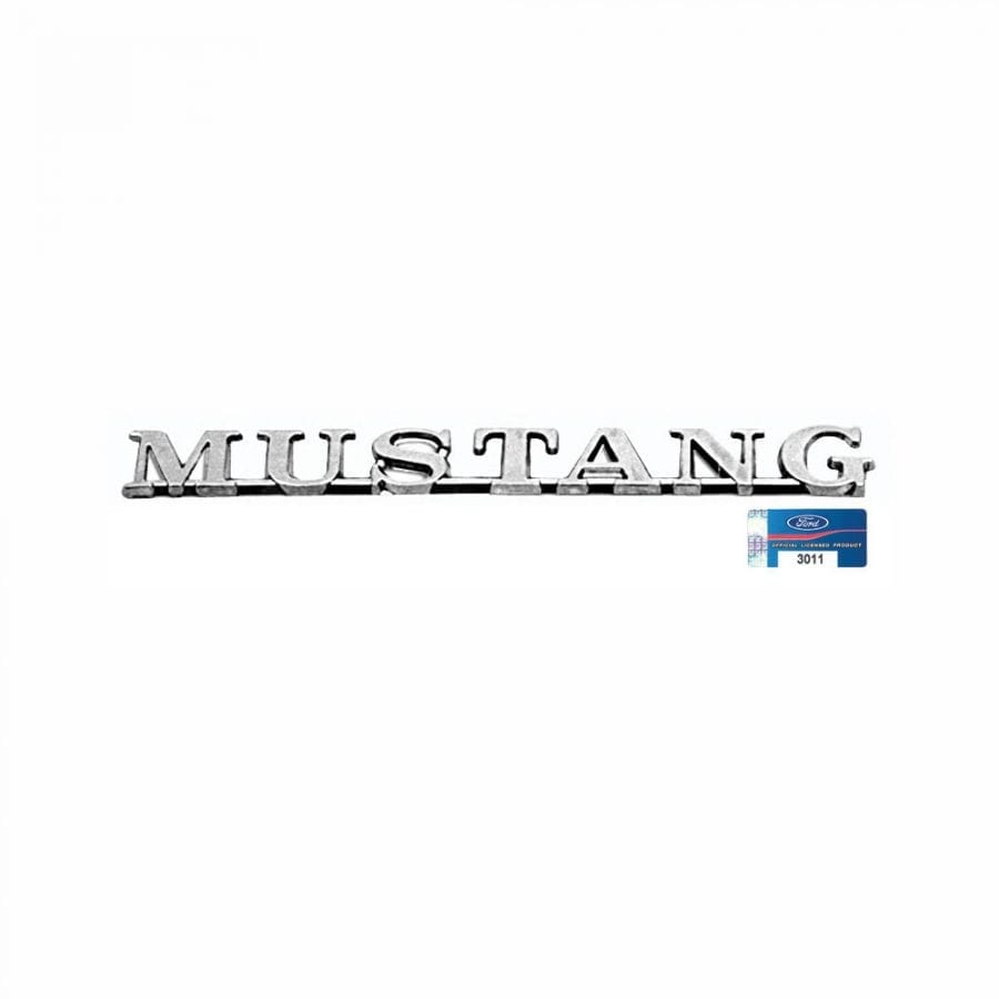 1965-1966 Ford Mustang Emblem Fender Emblem