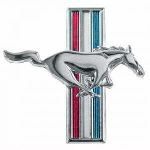 1965-1966 Ford Mustang Emblem Running Horse Passenger Side (RH)