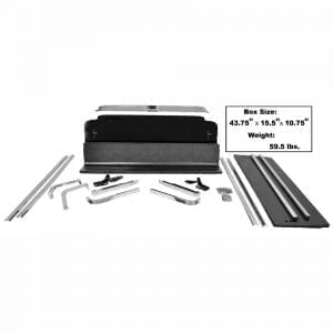 1965-1966 Ford Mustang Fold Down Seat Assembly Fastback