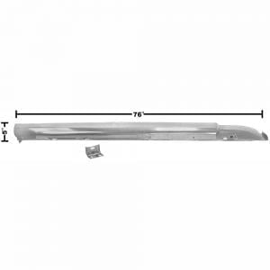 1965-1966 Ford Mustang Rocker Panel Complete Passenger Side (RH) Coupe or Fastback