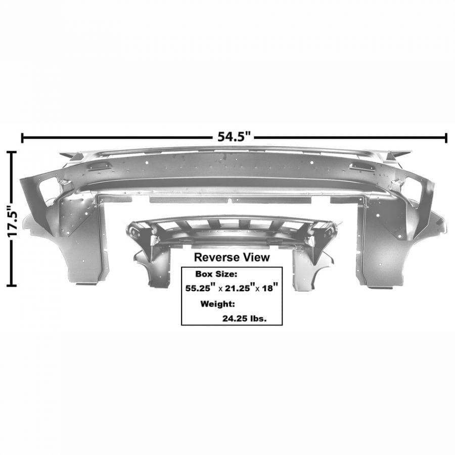 1965-1966 Ford Mustang Trunk Divider/Bridge Support