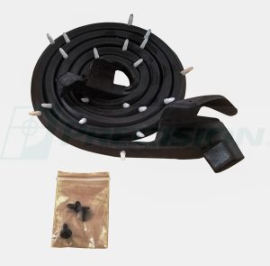 1965-1968 Buick|Cadillac|Chevrolet|Oldsmobile|Pontiac 4 DR Hardtop Door Weatherstrip Seal - Driver-DWL151065