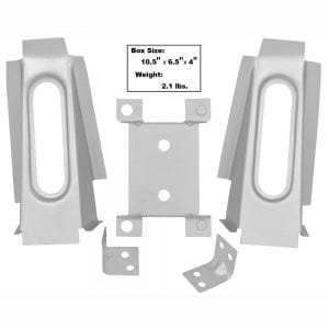 1965-1968 Ford Mustang Convertible Body Bracket Kit 6