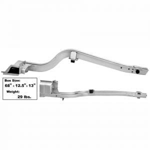 1965-1968 Ford Mustang Frame Rail Rear Driver Side (LH) Coupe or Fastback