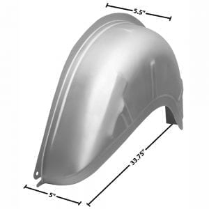 1965-1970 Ford Mustang Wheelhouse Inner Driver Side (LH)