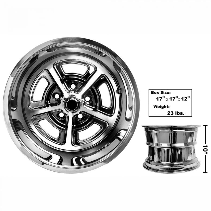 1965-1973 Ford Mustang Magnum Alloy Wheel 15X10 Coated