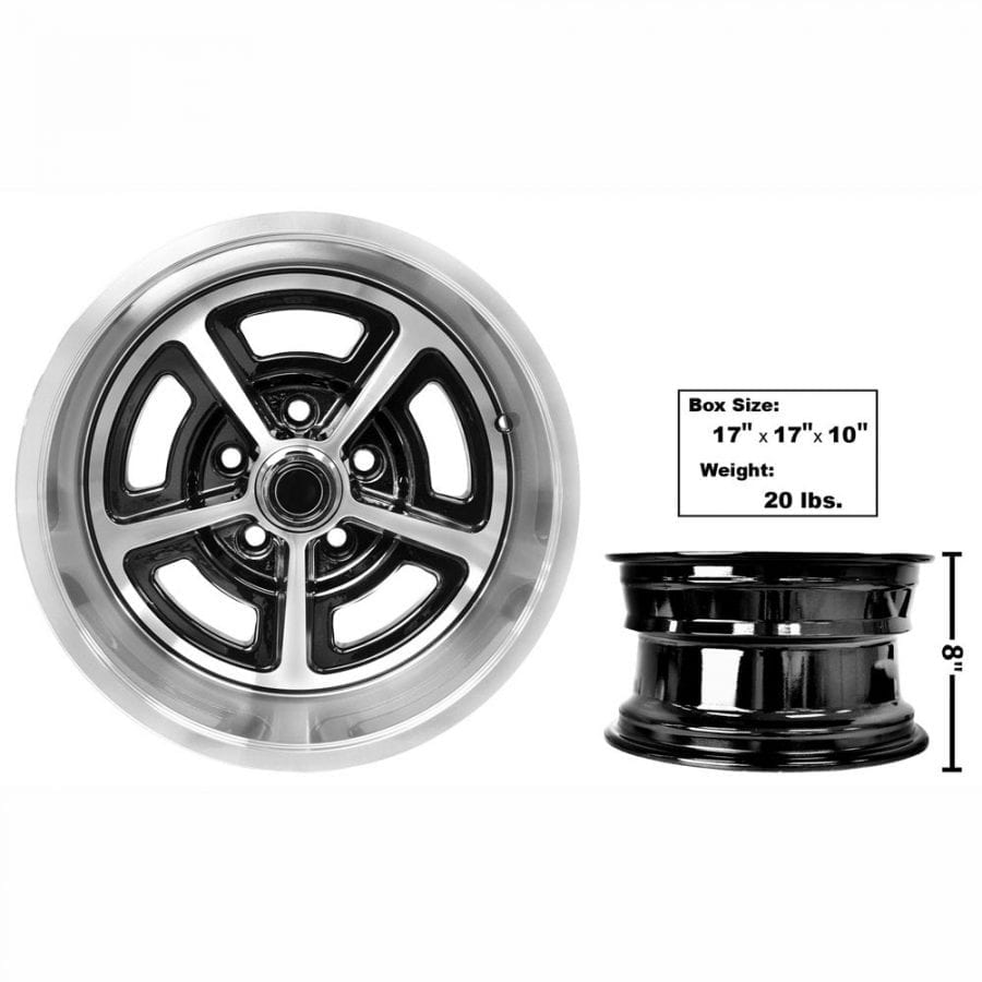 1965-1973 Ford Mustang Magnum Alloy Wheel 15X8 New Design