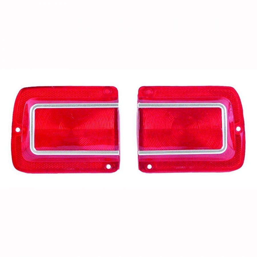 1965 Chevy Chevelle Tail Lamp Lens Pair