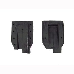 1966-1967 Buick|Chevrolet|Oldsmobile|Pontiac U Jamb Door Lock Pillar Weatherstrip Seals Pair-DLP171066