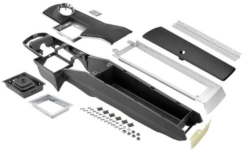 1966-1967 Chevrolet Chevelle|Malibu|El Camino Center Console Kit w/o Clock