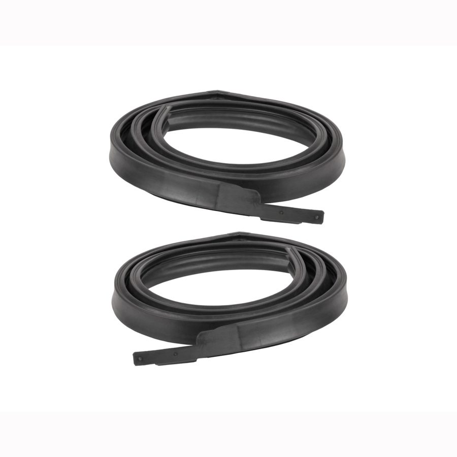 1966-1967 Chevrolet Chevy II Roof Rail Weatherstrip Seal - Driver and Passenger Pair-RWP141066