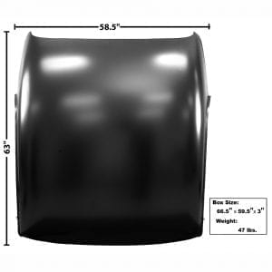 1966-1967 Chevy Chevelle Roof Panel