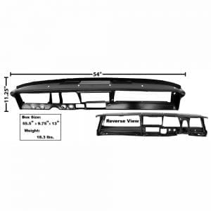 1966-1967 Chevy Nova Dash Panel Assembly
