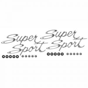 1966-1967 Chevy Nova Emblem Super Sport Rear Quarter