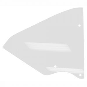 1966-1967 Chevy Nova Quarter Glass Clear Fits Driver (LH) or Passenger Side (RH)