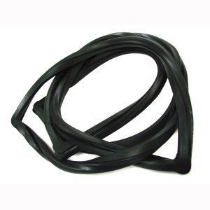 1966-1967 Dodge Charger Rear Window Weatherstrip Seal- Works With Chrome Trim-WCRDB3586